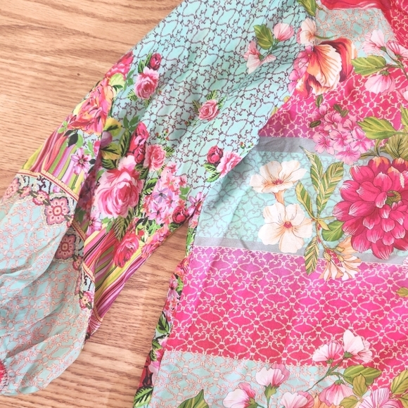 EUC Johnny Was Hallie Button Down, Size XS - Picture 4 of 11